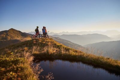 Biken in Saalbach by Daniel Roos