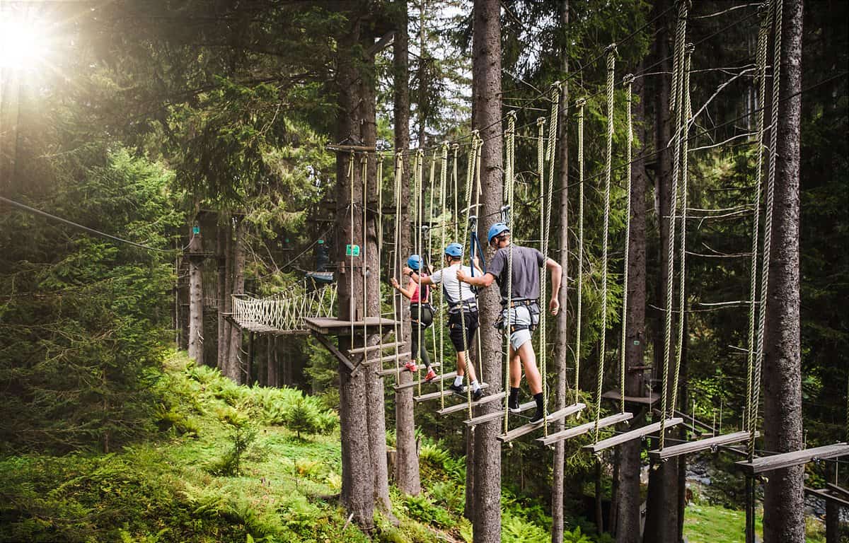 Hochseilpark _ High Rope Course Hochseilpark in Saalbach Hinterglemm