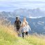Wandern mit der Familie in Saalbach und Wohnen in der Pension Apartments Norika